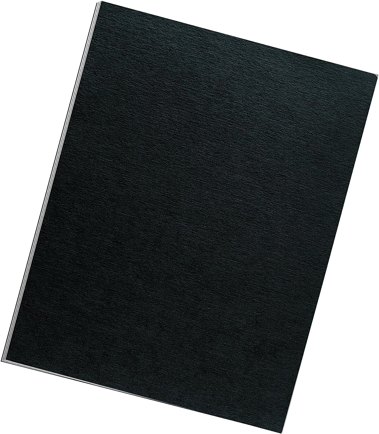 Fellowes Binding Linen Presentation Covers, Letter, Black, 200 Pack (5217001), Black Linen - Image 2